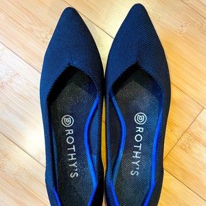 Rothy’s The Point Black sz 7.5